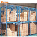 Heavy duty movable steel stacking rack for warehouse storage